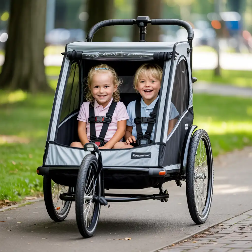 Fietskarren voor kinderen: veiligheid en comfort tijdens de rit